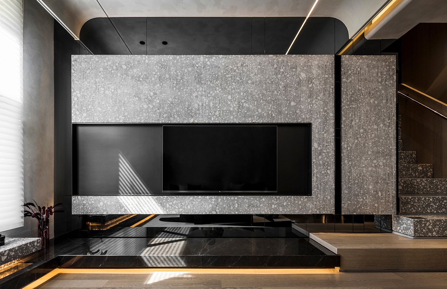 貴陽(yáng)別墅電視背景墻設(shè)計(jì)