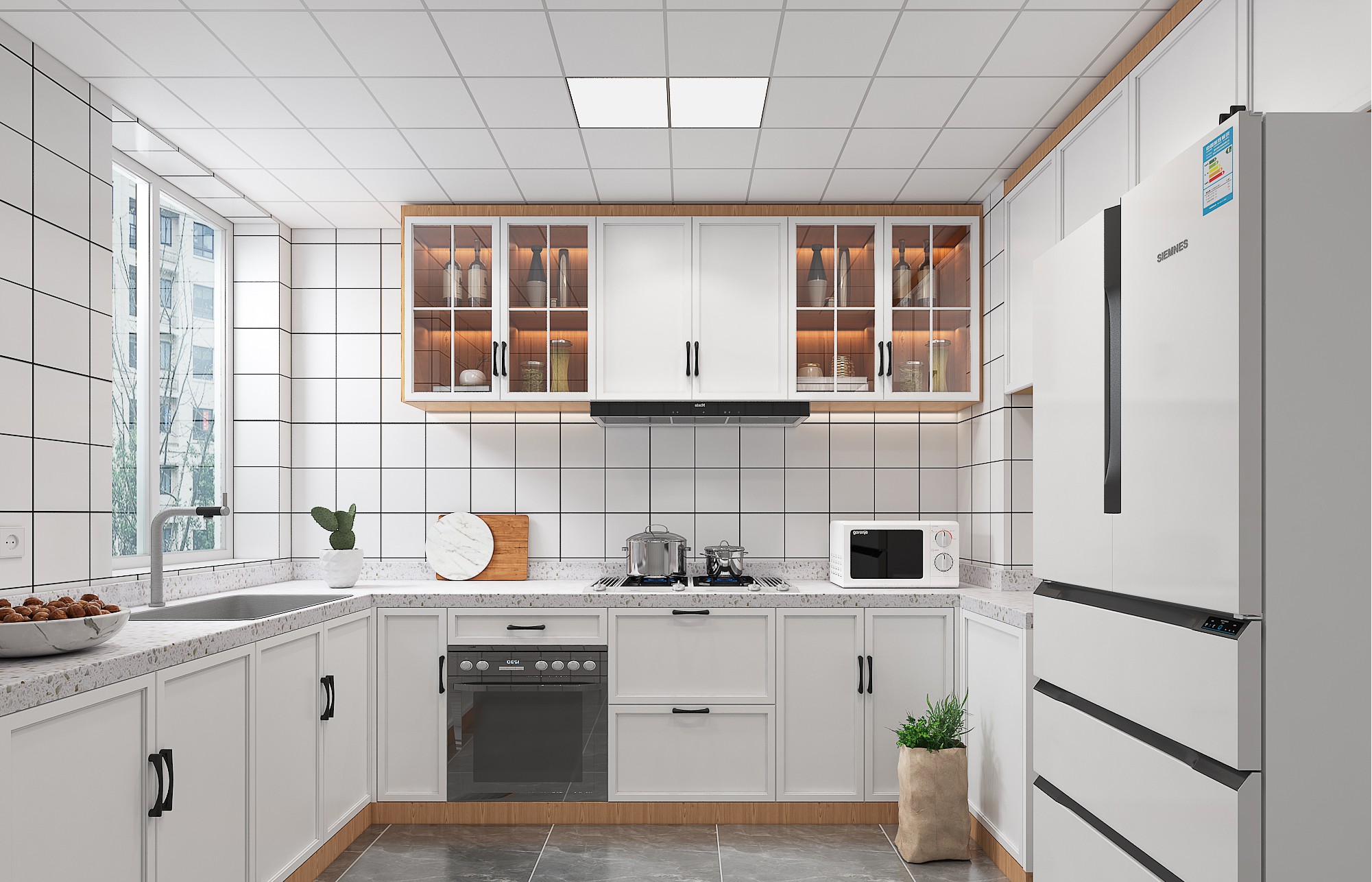 貴陽(yáng)北歐廚房裝飾裝修