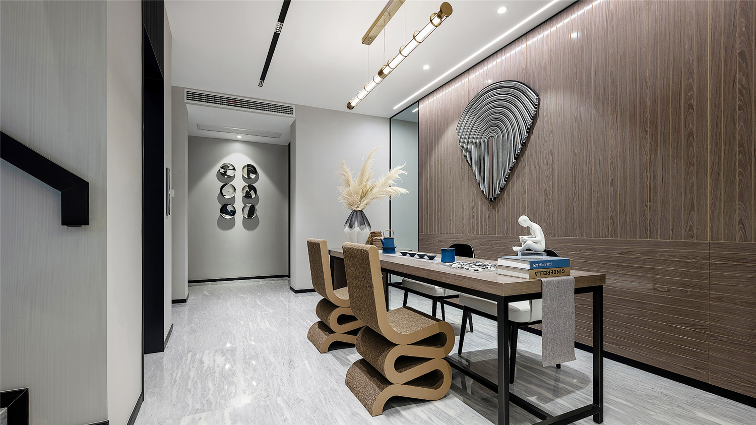 貴陽別墅茶室設(shè)計裝飾